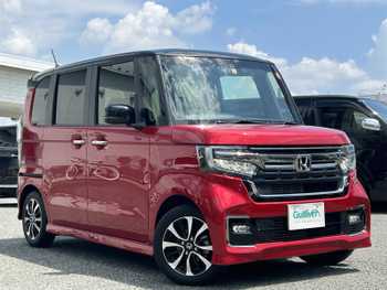 ホンダ Ｎ ＢＯＸ カスタム L コーディネートスタイル 1オナ/9型ナビ/両側電動/ナビ連ドラレコFR