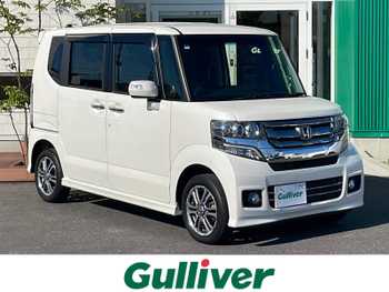 ホンダ Ｎ ＢＯＸ カスタム G Lパッケージ ナビフルセグ Bカメラ 左電動 シートヒータ