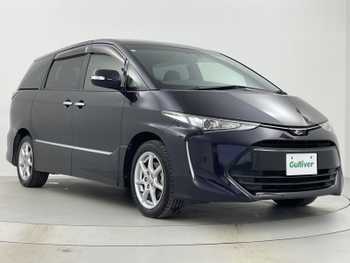 トヨタ エスティマ アエラス プレミアム 純正ナビ　TCC　ハーフレザー　D席Pシート