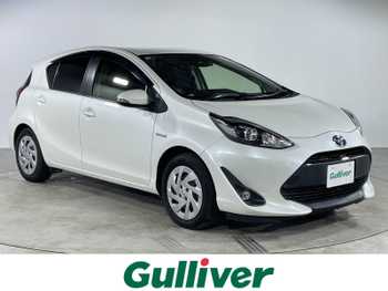 トヨタ アクア G ソフトレザーセレクション 純正SDナビ　フルセグ　バックカメラ　