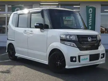 ホンダ Ｎ ＢＯＸ カスタム G Lパッケージ 禁煙車　両側パワースライド　純正ナビ