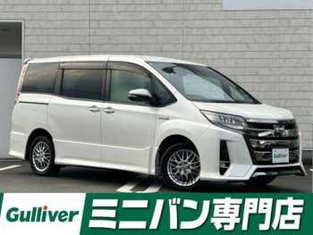 トヨタ ノア ハイブリッド Si ダブルバイビーⅡ 純正9型SDナビ バックモニタ パワスラ ETC