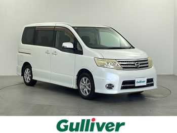 日産 セレナ ハイウェイスター 社外HDDナビ 両側電動 バックカメラ