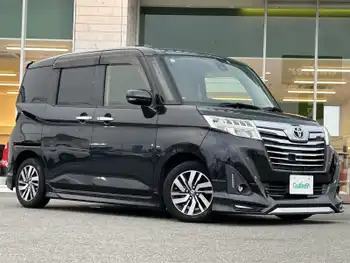 トヨタ ルーミー カスタムG S モデリスタエアロ 純正ナビ Bカメ ETC BT