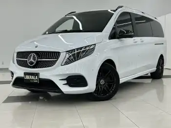 メルセデス・ベンツ Ｍ・ベンツ Ｖ２２０ d AVG EXTロング ブラックスイート 純正メモリナビ　全方位カメラ　ドラレコ　