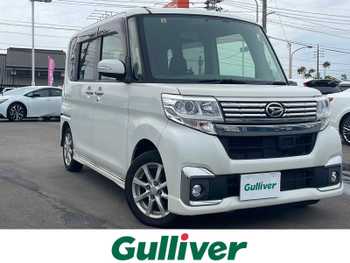 ダイハツ タント カスタム X 純正7型ナビ 左側パワスラ バックカメラ