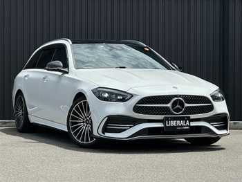 メルセデス・ベンツ Ｍ・ベンツ Ｃ２２０ｄ アバンギャルド　AMGライン 衝突軽減 純正ナビ 黒革 パノラマルーフ