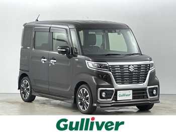 スズキ スペーシア カスタム HYBRID XS 禁煙車 純正8型ナビ 全方位カメラ 衝突軽減