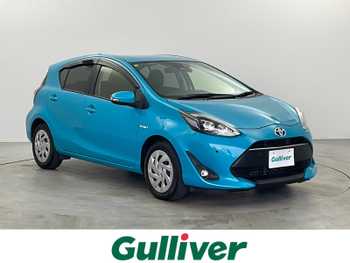 トヨタ アクア G ソフトレザーセレクション 純正ナビ 衝突軽減ブレードラレコ　ETC2.0