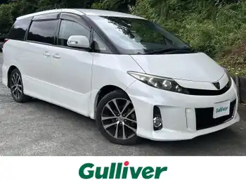 トヨタ エスティマ アエラス ALPINEナビ フリップダウン バックカメラ