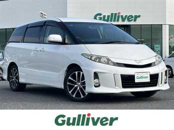 トヨタ エスティマ アエラス ALPINEナビ フリップダウン バックカメラ