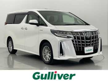 トヨタ アルファードハイブリット SR Cパッケージ 禁煙車 ドラレコ 全周囲カメラ後席モニター