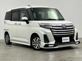 トヨタ ルーミー カスタムG 禁煙車 ナビ 衝突軽減 両側電動 GRエアロ