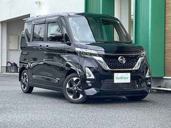 日産 ルークス ハイウェイスター X 禁煙車 ナビ 衝突軽減 全方位 片側電動 LED