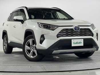 トヨタ ＲＡＶ４ ハイブリッドG 禁煙 純正9型ナビ セーフティセンス BSM