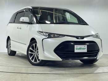 トヨタ エスティマ アエラス プレミアム ムーンルーフ 純正9型ナビ 両側電動 ETC