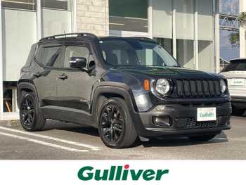 クライスラー・ジープ ジープ レネゲード ブラックエディション 純正ディスプレイ ETC Bカメラ 純正AW18