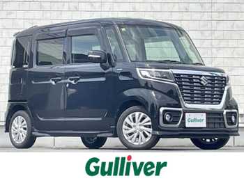 スズキ スペーシア カスタム HYBRID GS 4WD ワンオーナー 電動スライド LEDオート