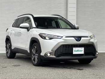 トヨタ カローラ クロス ハイブリッド Z 純正ナビ　4WD　ワンオーナー　フルセグ