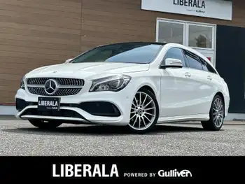 メルセデス・ベンツ ＣＬＡ１８０ Sブレイク AMG スタイル 純正ナビ フルセグTV 半革 サンルーフ