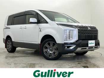 三菱 デリカＤ：５ ジャスパー 禁煙車/電動ステップ/天吊モニター/BIGX