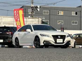 トヨタ クラウン ハイブリッド RS リミテッド 禁煙1オナ純正ナビBカメラETC前後ドラレコ