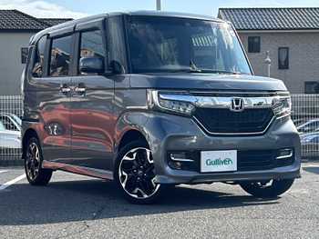 ホンダ Ｎ ＢＯＸ カスタム G EX ターボ ホンダセンシング 禁煙車 4WD 純正8インチナビ 両側電動