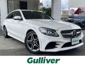 メルセデス・ベンツ Ｃ２２０ｄ  1オーナー 純正SDナビ 黒本革 3眼LED 禁煙