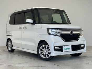 ホンダ Ｎ ＢＯＸ カスタム G EX ターボ ホンダセンシング 衝突軽減 純正ナビ 両側電動 シートヒータ