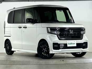 ホンダ Ｎ ＢＯＸ カスタム L ターボ スタイル+ブラック 禁煙 社外ナビ バックカメラ ドラレコ ETC