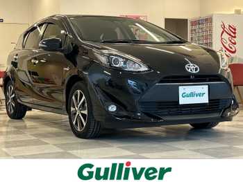 トヨタ アクア S スタイルブラック 禁煙 純正9型ナビ シートヒーター 衝突軽減