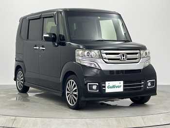 ホンダ Ｎ ＢＯＸ カスタム G ターボ Lパッケージ 純正7型ナビ Bカメ 両側電動 フロアマット