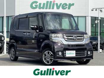 ホンダ Ｎ ＢＯＸ カスタム G Lパッケージ 社外ナビ Bカメラ ETC 片側電動 純正アルミ