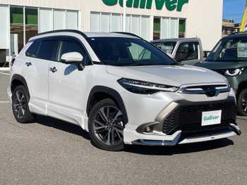 トヨタ カローラ クロス ハイブリッド Z モデリスタ 純正10.5型ナビ TV パノラマ