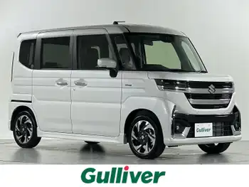 スズキ スペーシア カスタム HYBRID XS 衝突軽減装置 シートヒーター 両側パワスラ
