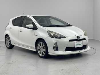 トヨタ アクア G ブラックソフトレザーセレ モデリスタエアロ バックモニター 禁煙車