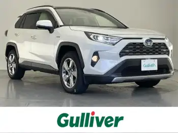 トヨタ ＲＡＶ４ ハイブリッドG パノラマルーフ 純正9型ナビ Bカメ ETC