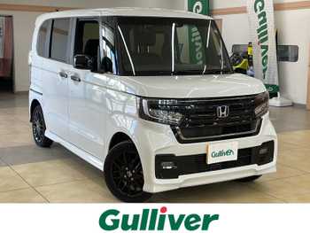 ホンダ Ｎ ＢＯＸ カスタム L ターボ 1オーナー 純正ナビ バックカメラ