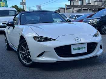 マツダ ロードスター 100周年特別記念車 禁煙赤革6FナビBOSEフルセグACCLKAドラレコ