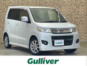 スズキ ワゴンＲ スティングレー T 4WD/MTモード付きAT/純正LEDヘッドライト