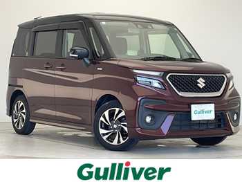 スズキ ソリオ バンディット HV MV 衝突軽減 純正9型DA 全方位 両側電動 HUD
