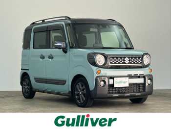 スズキ スペーシア ギア HYBRID XZ 禁煙 純正9型ナビ ワンオーナー 両側電動