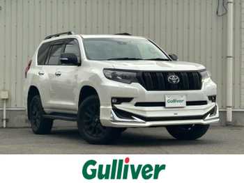 トヨタ ランドクルーザー プラド TX Lパッケージ マットブラED サンルーフ モデリスタ 全周囲カメラ LED