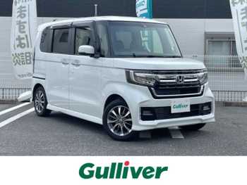 ホンダ Ｎ ＢＯＸ カスタム L 社外ナビTVフルBカメETC両側パワスラ