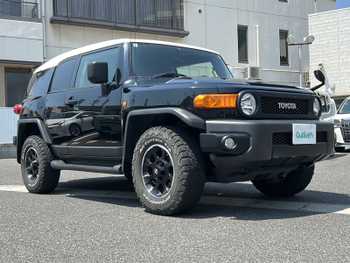 トヨタ ＦＪクルーザー ブラックカラーパッケージ 純正SDナビ クルコン コーナーセンサー ETC