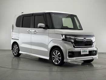 ホンダ Ｎ ＢＯＸ カスタム L 禁煙車 社外ナビTV 左側電動スライドドア