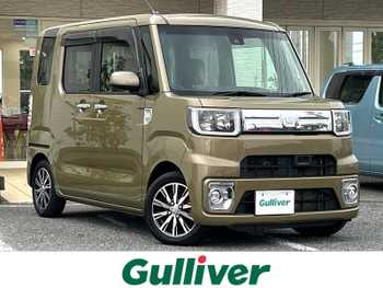 ダイハツ ウェイク G ターボ SA Ⅱ ナビ　Bカメ　BT　CD　DVD　両側パワスラ