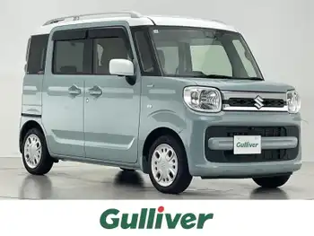 スズキ スペーシア HYBRID X 2トーン 純正8型ナビ 全方位カメラ　両側電動ドア