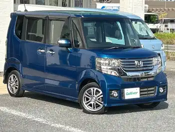 ホンダ Ｎ ＢＯＸ カスタム G Aパッケージ ナビ ドラレコ 両側パワスラ ETC CTBA