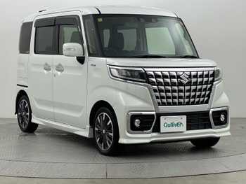 スズキ スペーシア カスタム HYBRID XS 社外ナビ両側パワースライドバックモニター